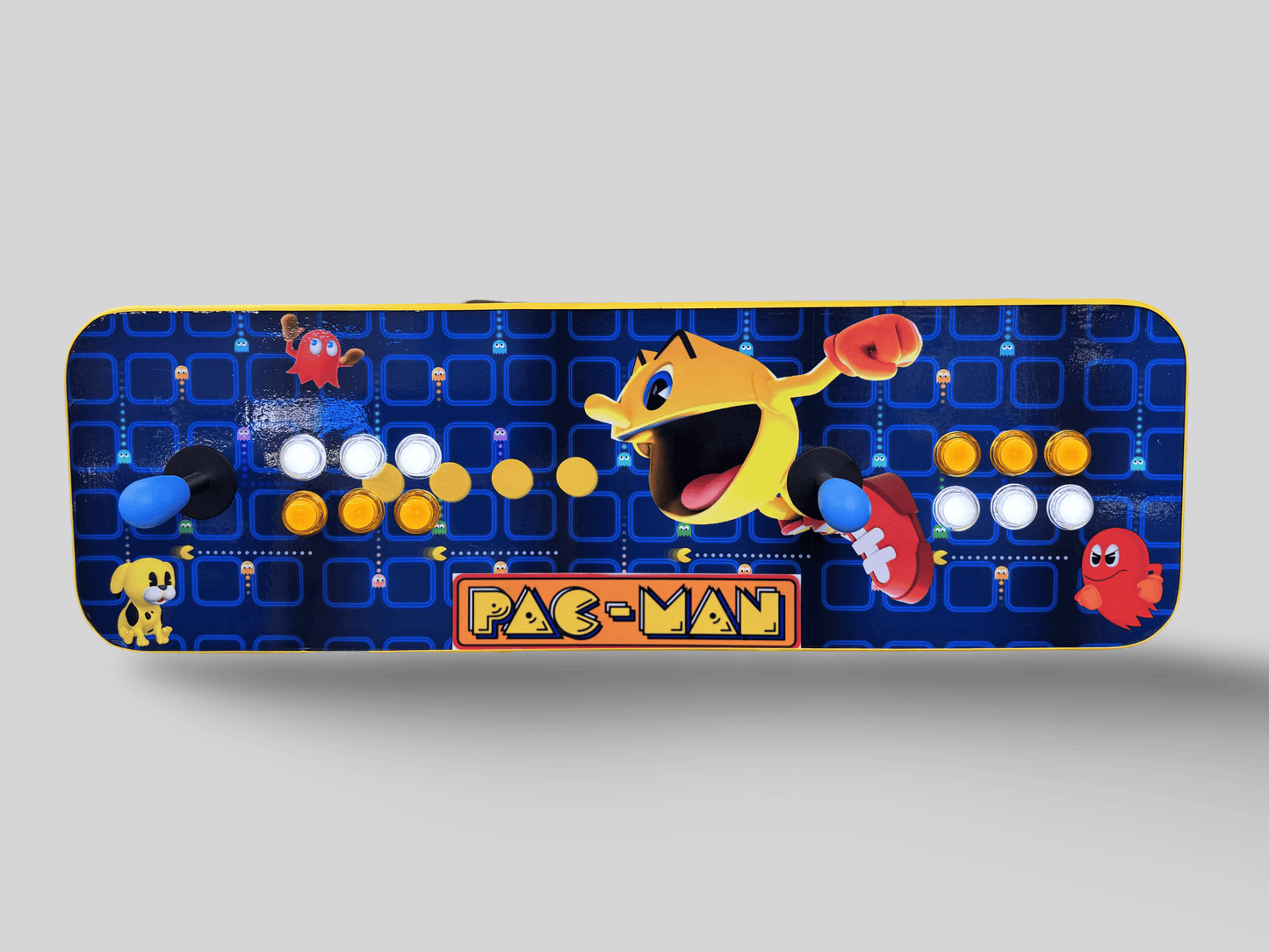 Tablero Arcade con botones de luz led - Pac Man 1.3