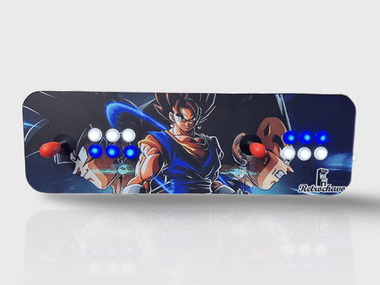 Tablero Arcade con botones de luz led - Dragon Ball 1.2