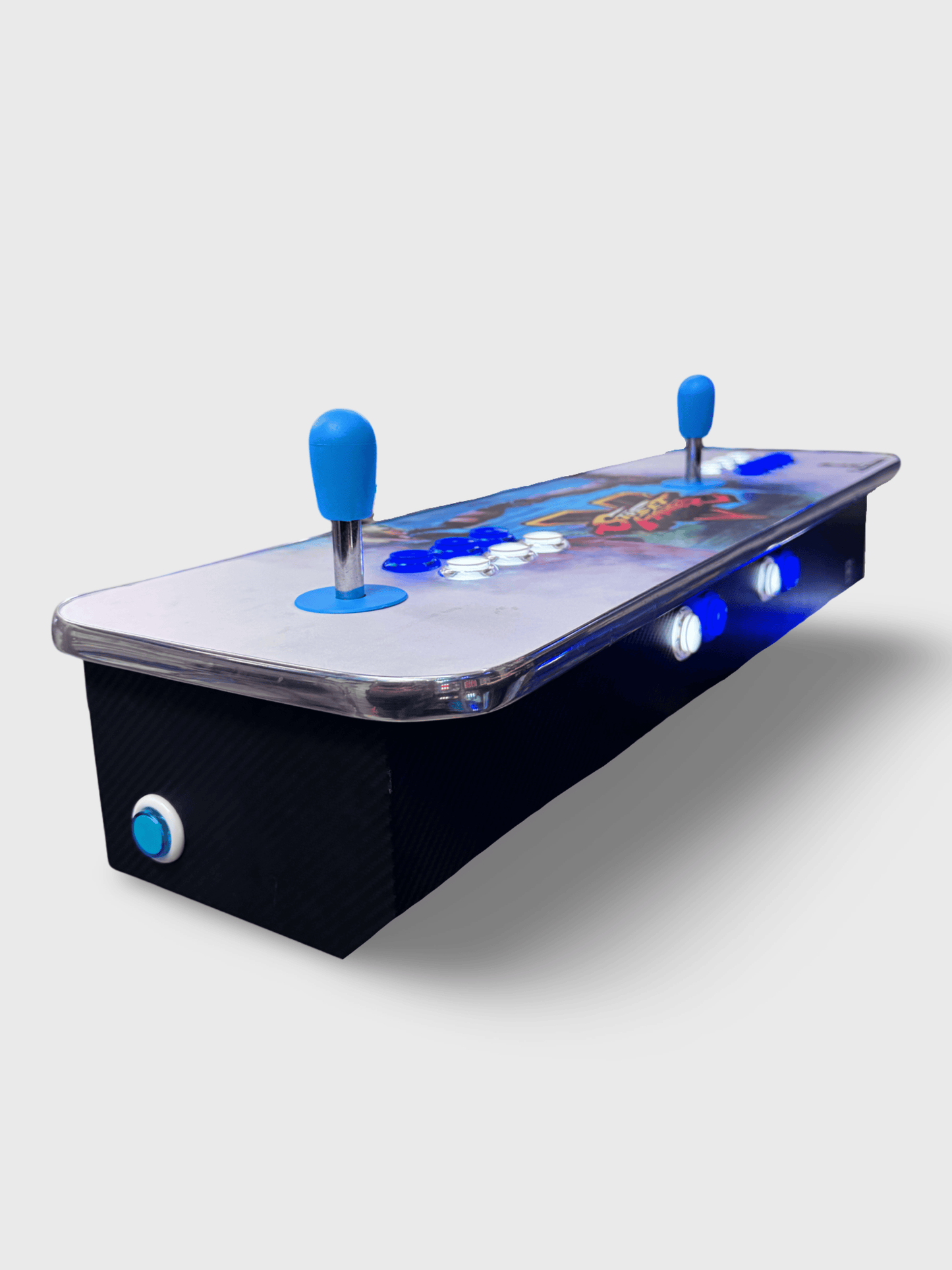 Tablero Arcade con botones de luz led -  Street Figther 1.2