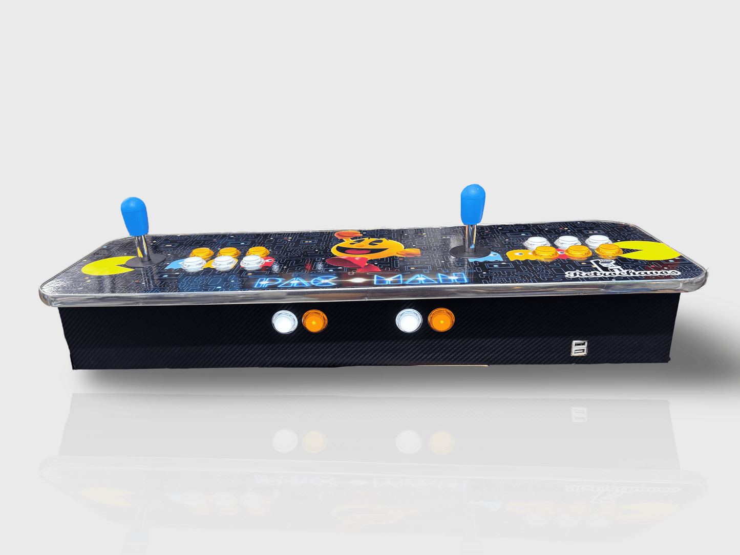 Tablero Arcade con botones de luz led - Pac Man 1.2