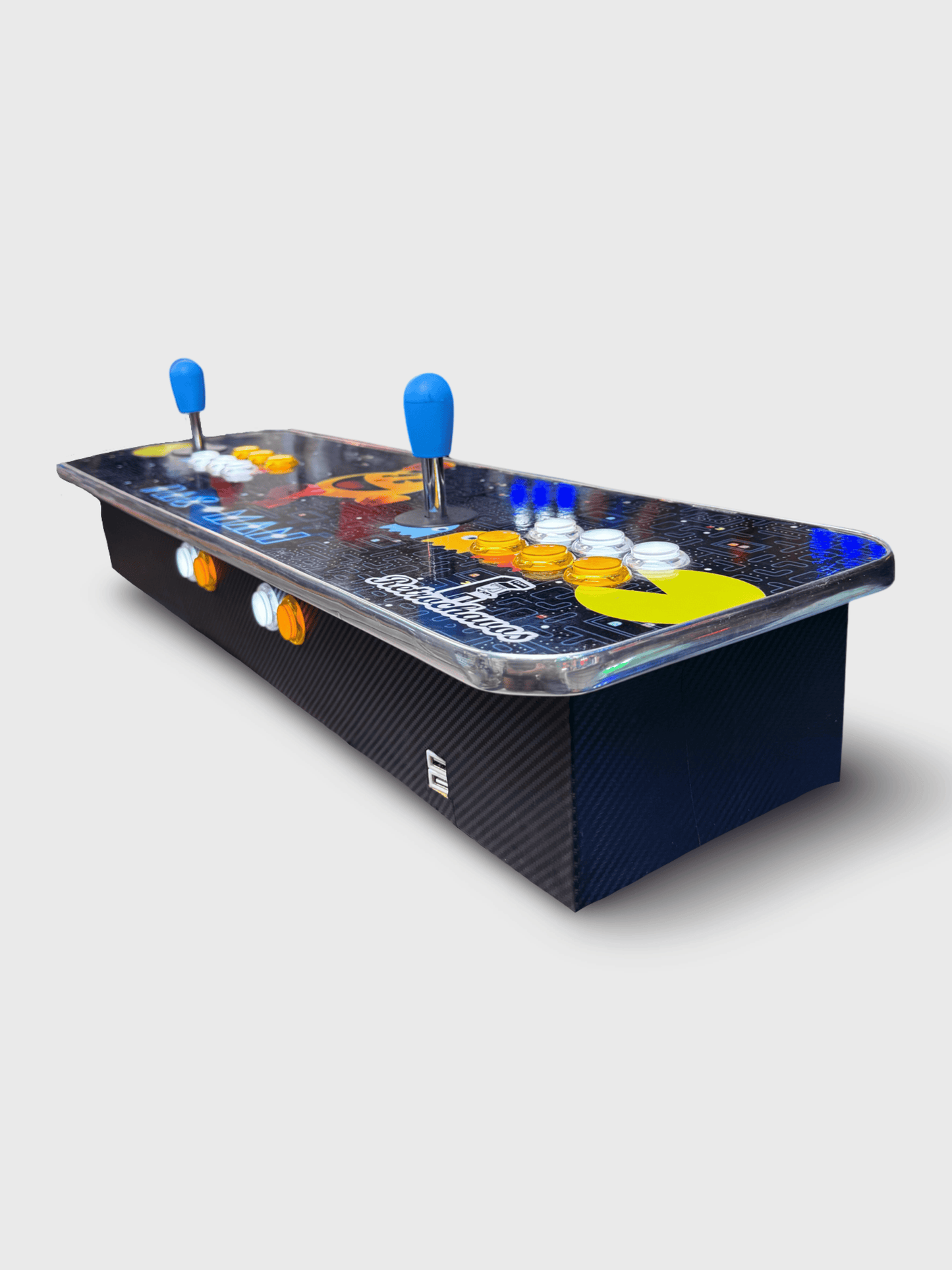 Tablero Arcade con botones de luz led - Pac Man 1.2