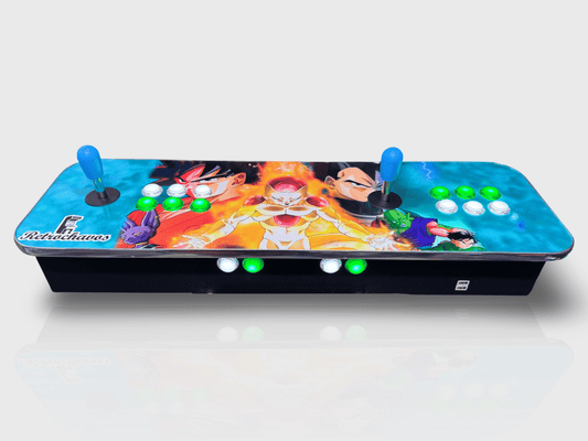 Tablero Arcade con botones de luz led -  Dragon Ball 1.1