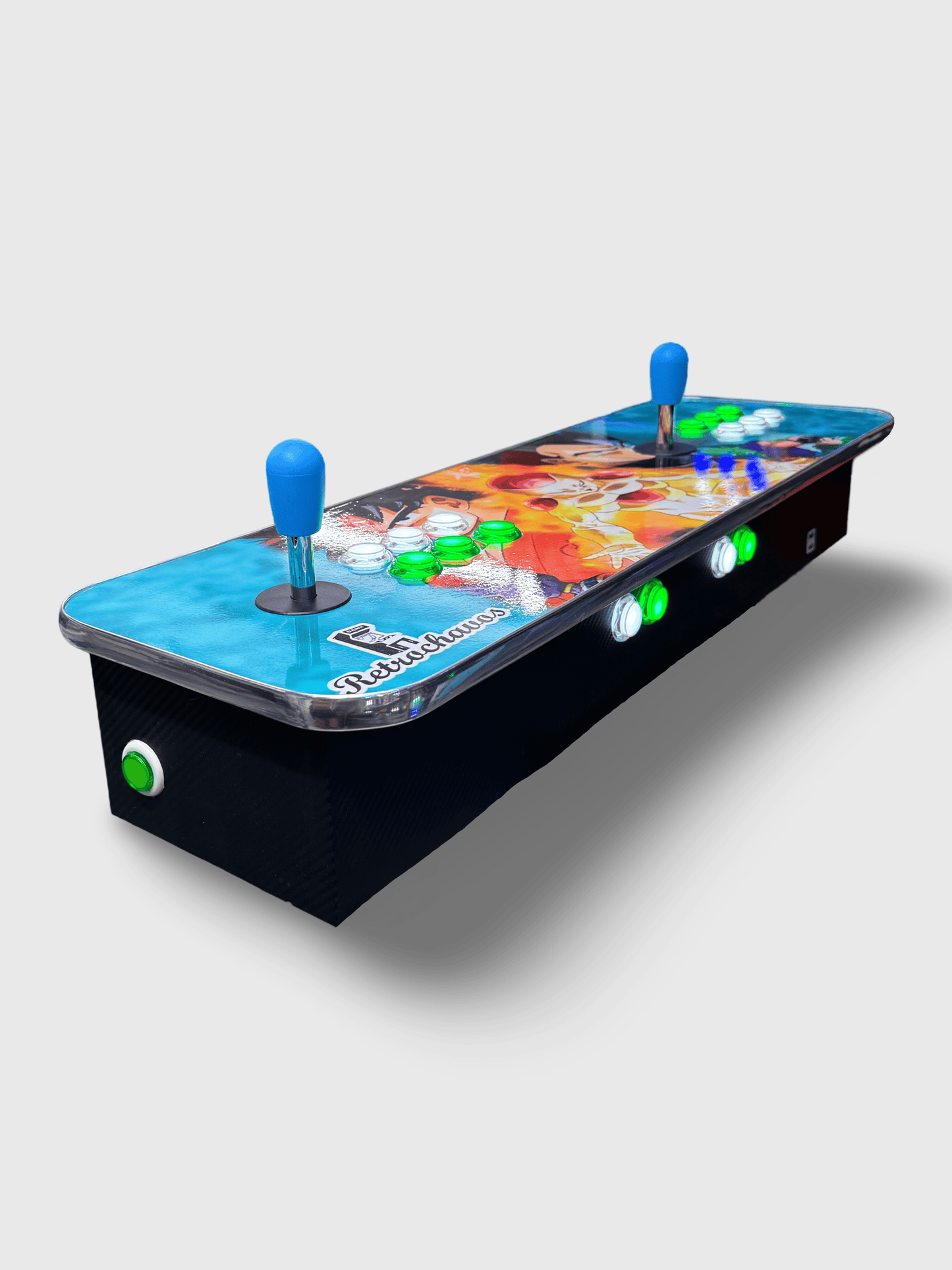 Tablero Arcade con botones de luz led -  Dragon Ball 1.1