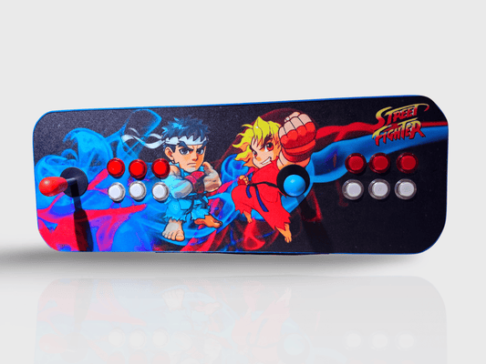 Tablero Arcade con botones de luz led - Street Figther 1.3