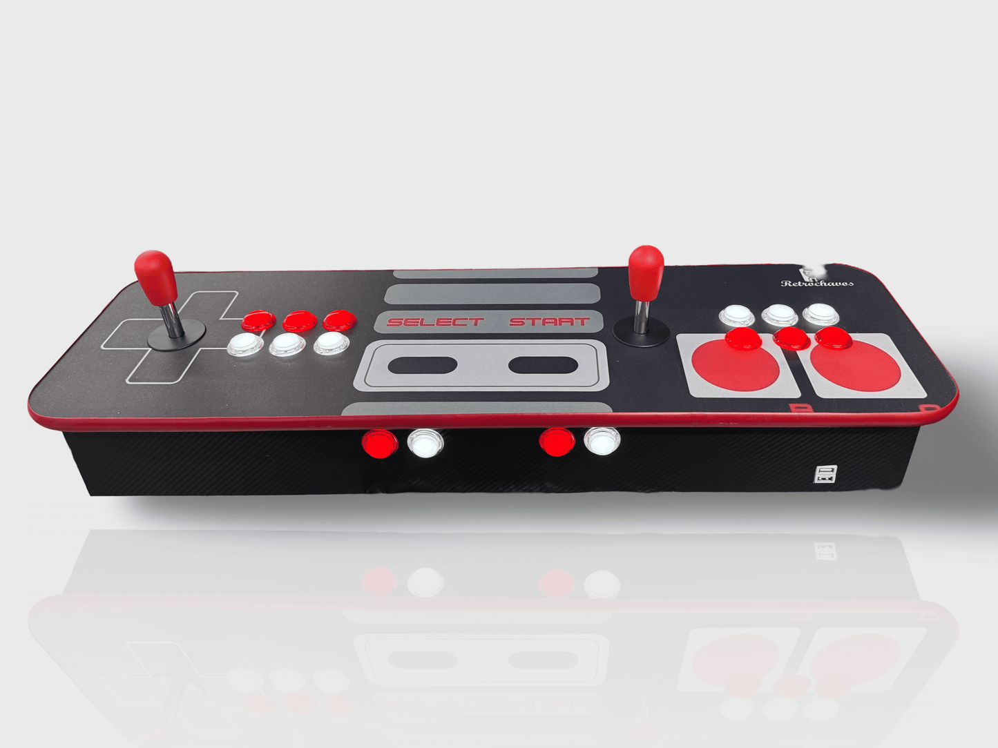 Tablero Arcade con botones de luz led - Nintendo