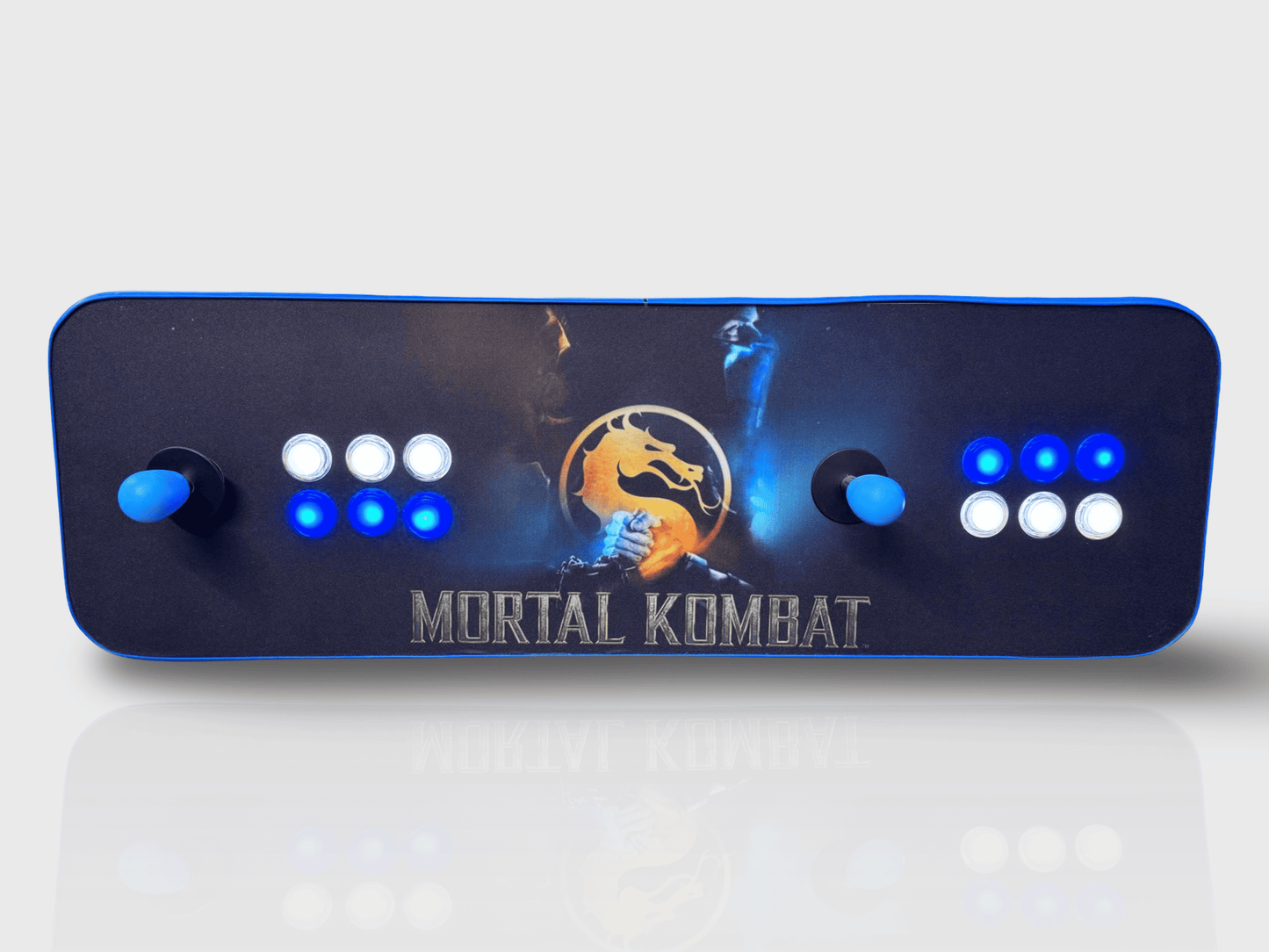 Tablero Arcade con botones de luz led - Mortal Kombat 1.2