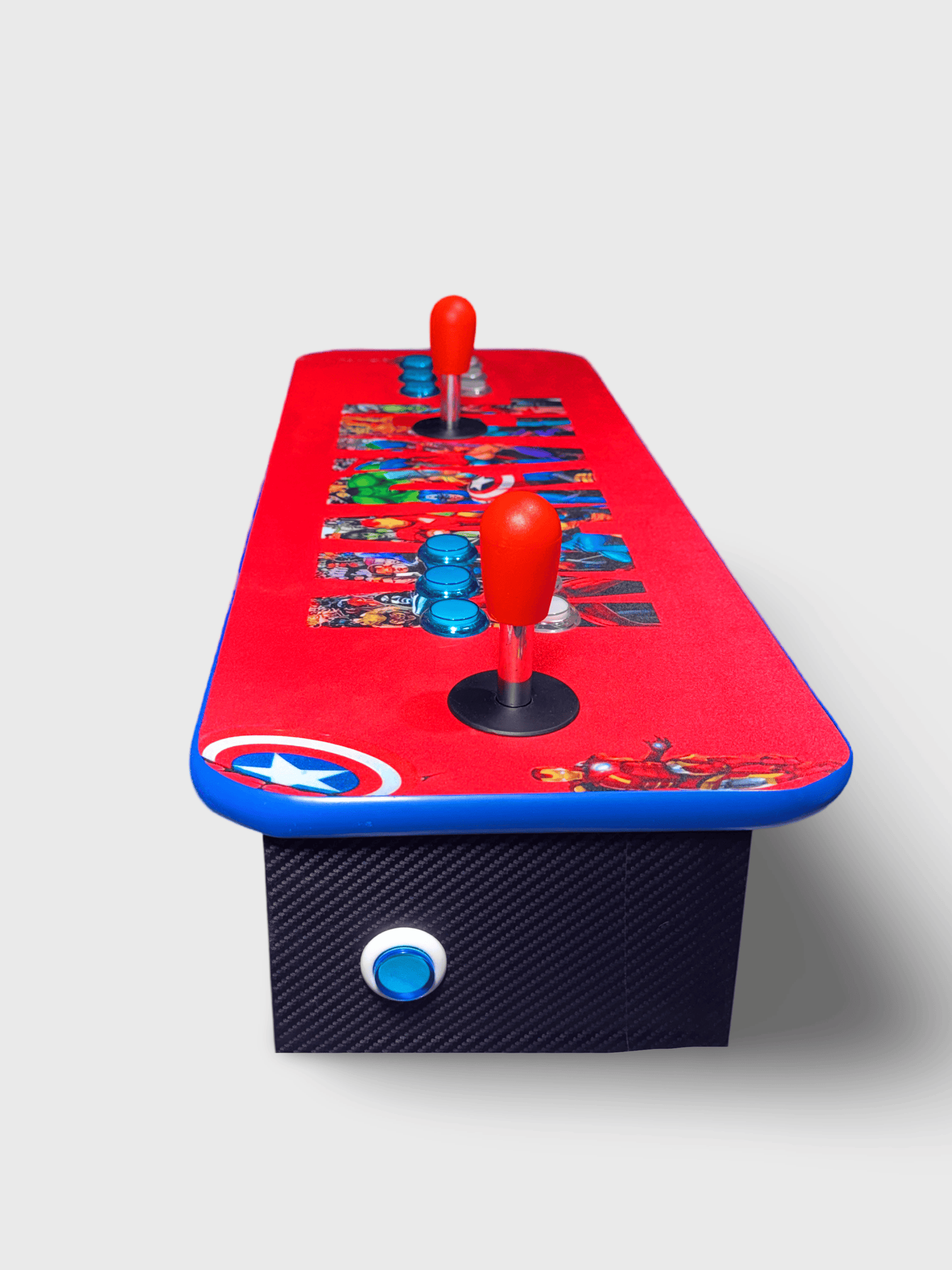 Tablero Arcade con botones de luz led - Marvel