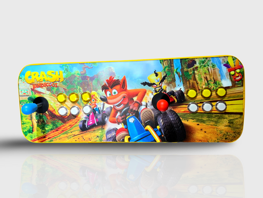 Tablero Arcade con botones de luz led - Crash Bandicoot 1.2