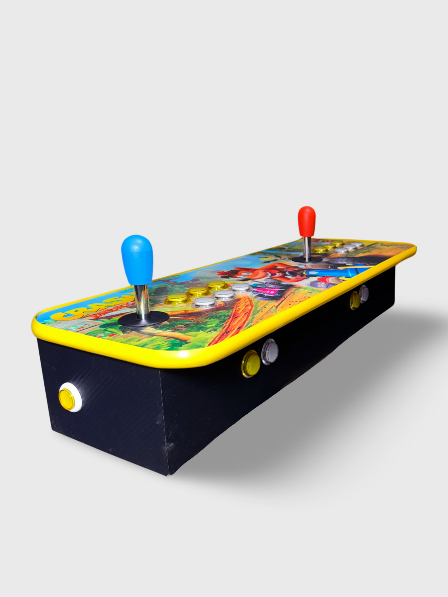 Tablero Arcade con botones de luz led - Crash Bandicoot 1.2