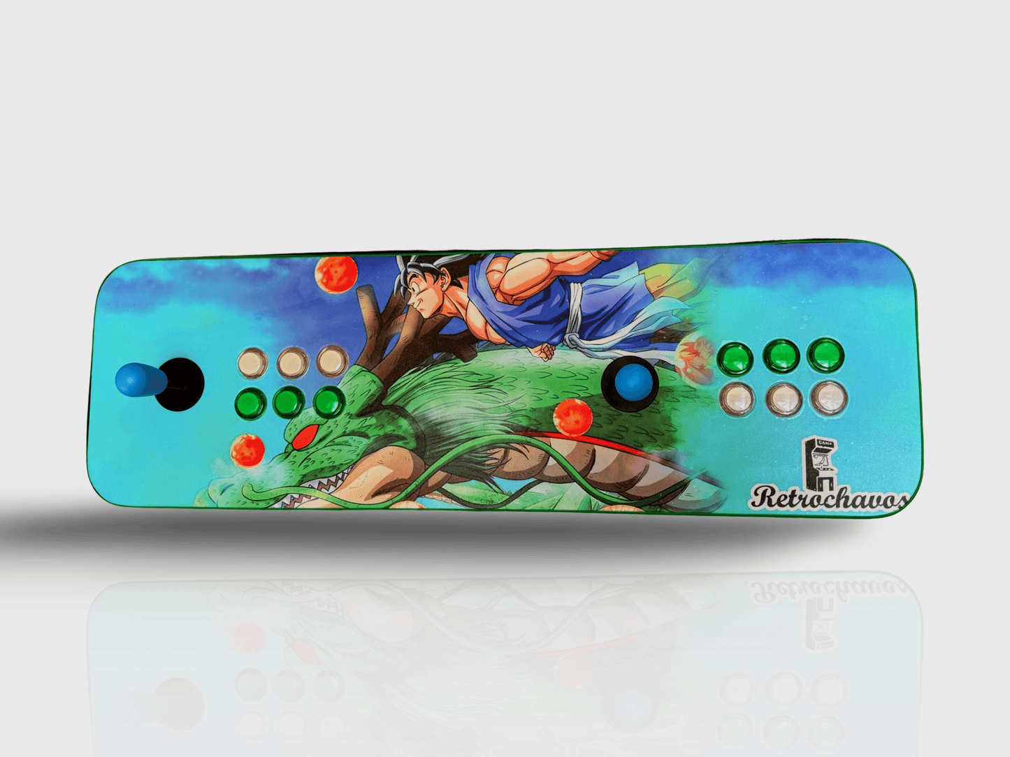 Tablero Arcade con botones de luz led - Dragon Ball 1.4