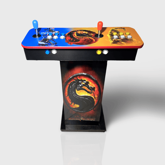 Tablero Arcade con Pedestal de Mortal Kombat 1.2