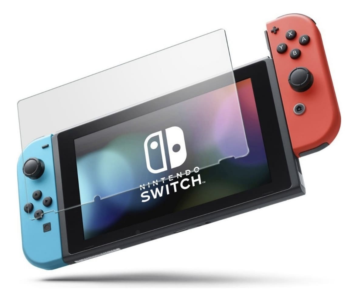 Mica de cristal templado para Nintendo Switch Oled y Normal